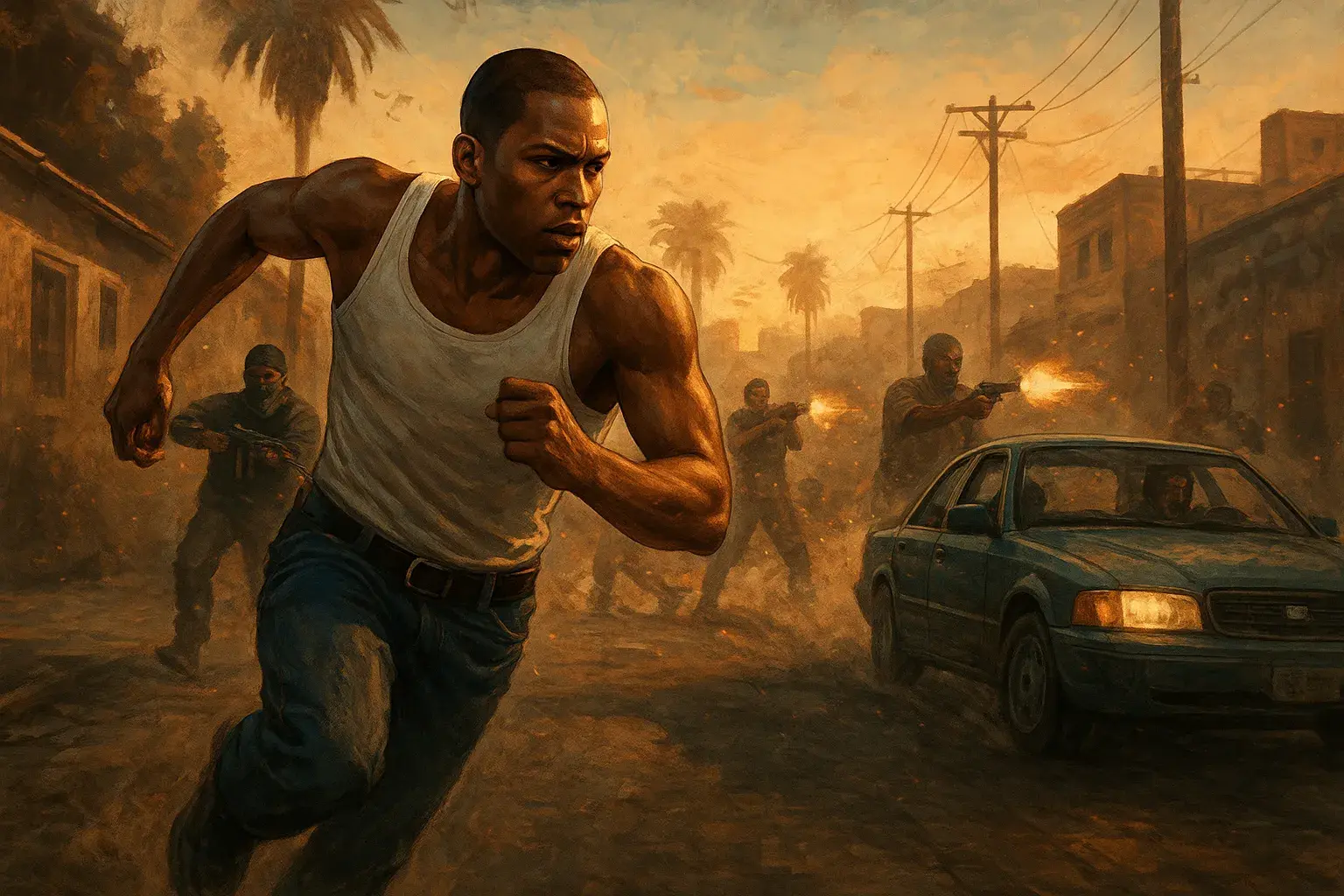 Download GTA San Andreas MOD APK for PC