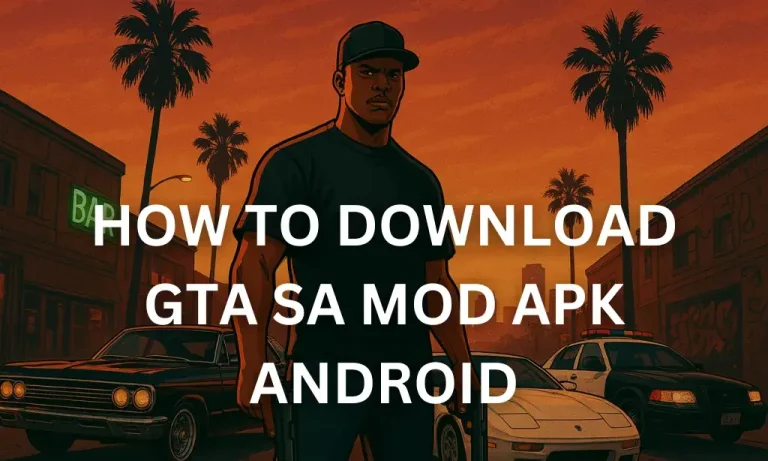 How to downoad gtasa mod apk on android