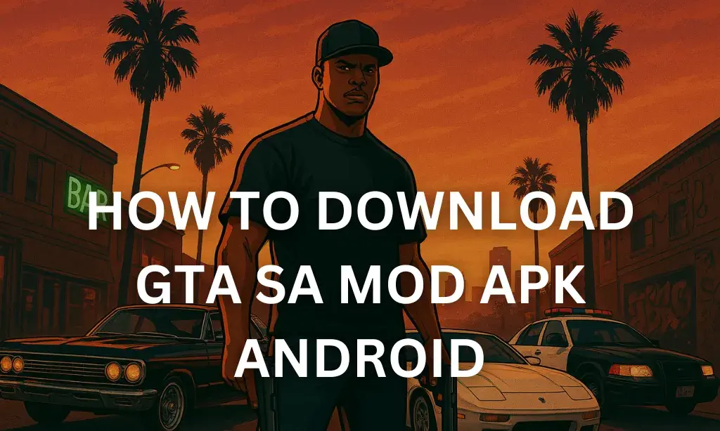 How to downoad gtasa mod apk on android